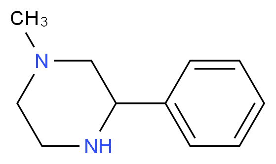 1-Methyl-3-phenyl-piperazine_分子结构_CAS_5271-27-2)