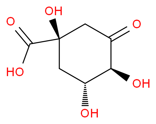 3-Dehydroquinic acid_分子结构_CAS_10534-44-8)