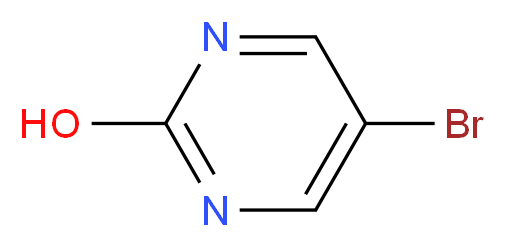 5-bromopyrimidin-2-ol_分子结构_CAS_214290-49-0