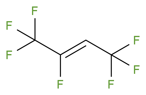 (2Z)-1,1,1,2,4,4,4-heptafluorobut-2-ene_分子结构_CAS_760-42-9