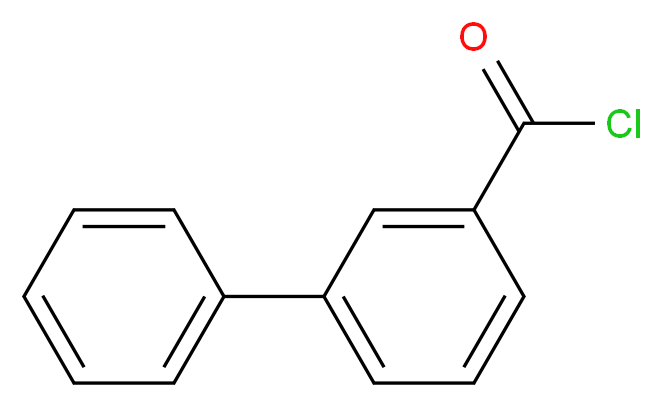 3-phenylbenzoyl chloride_分子结构_CAS_42498-44-2