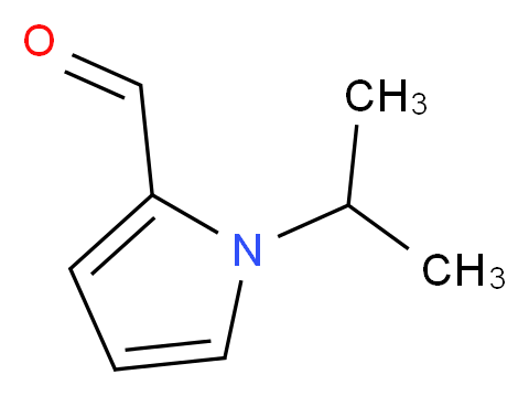 1-Isopropyl-1H-pyrrole-2-carbaldehyde_分子结构_CAS_23373-77-5)