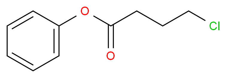 phenyl 4-chlorobutanoate_分子结构_CAS_54839-22-4