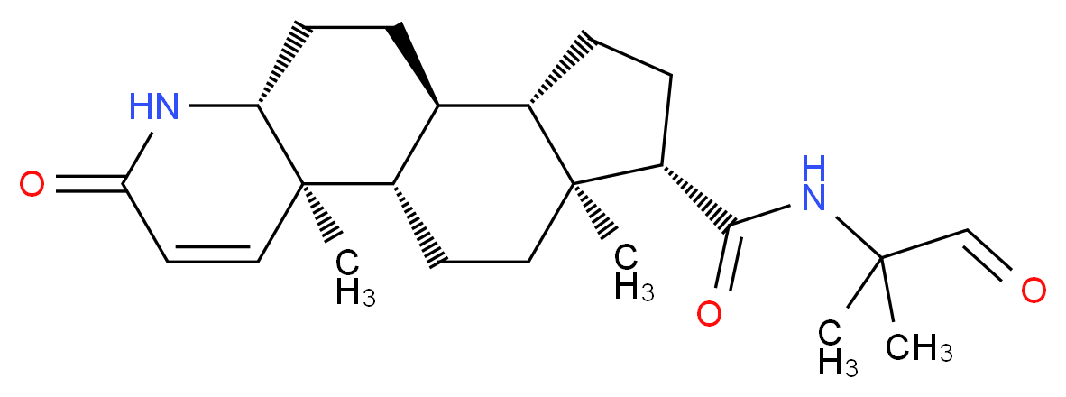 Finasteride Carboxaldehyde_分子结构_CAS_154387-61-8)