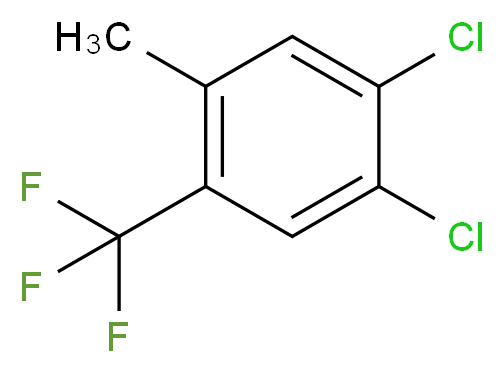 4,5-Dichloro-2-methylbenzotrifluoride_分子结构_CAS_74483-51-5)