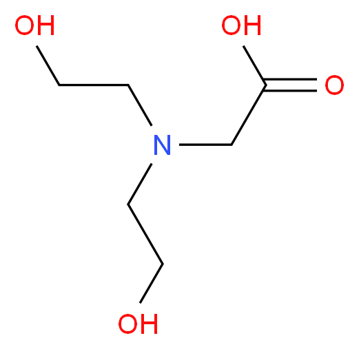 DIHYDROXYETHYLGLYCINE_分子结构_CAS_)