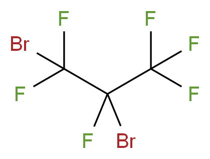 1,2-dibromo-1,1,2,3,3,3-hexafluoropropane_分子结构_CAS_661-95-0