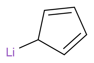 cyclopenta-2,4-dien-1-yllithium_分子结构_CAS_16733-97-4