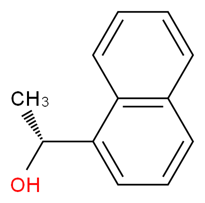 (R)-(+)-α-甲基-1-萘甲醇_分子结构_CAS_42177-25-3)