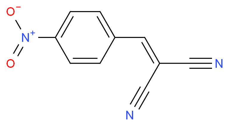 2-[(4-Nitrophenyl)methylene]malononitrile_分子结构_CAS_2700-23-4)