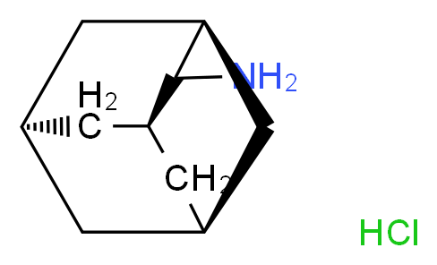 (1r,3r,5r,7r)-adamantan-2-amine hydrochloride_分子结构_CAS_10523-68-9