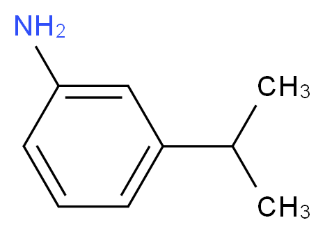 3-(propan-2-yl)aniline_分子结构_CAS_5369-16-4