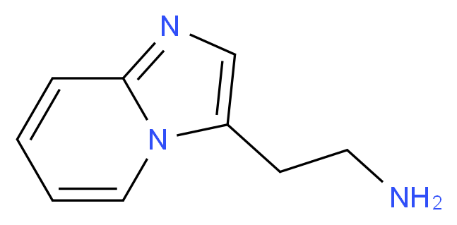 2-{imidazo[1,2-a]pyridin-3-yl}ethan-1-amine_分子结构_CAS_664367-52-6