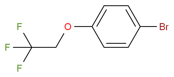 1-bromo-4-(2,2,2-trifluoroethoxy)benzene_分子结构_CAS_106854-77-7)