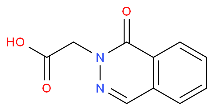 (1-oxophthalazin-2(1{H})-yl)acetic acid_分子结构_CAS_)
