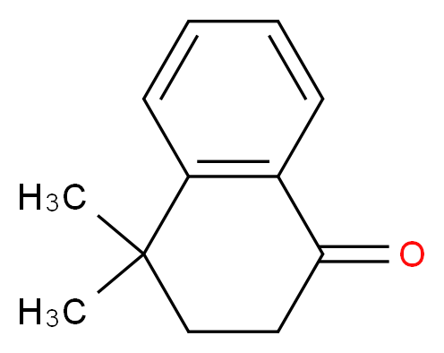 4,4-dimethyl-1,2,3,4-tetrahydronaphthalen-1-one_分子结构_CAS_2979-69-3