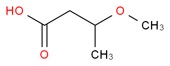 3-Methoxybutanoic acid_分子结构_CAS_10024-70-1)