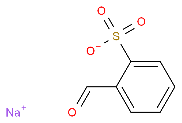 sodium 2-formylbenzene-1-sulfonate_分子结构_CAS_1008-72-6