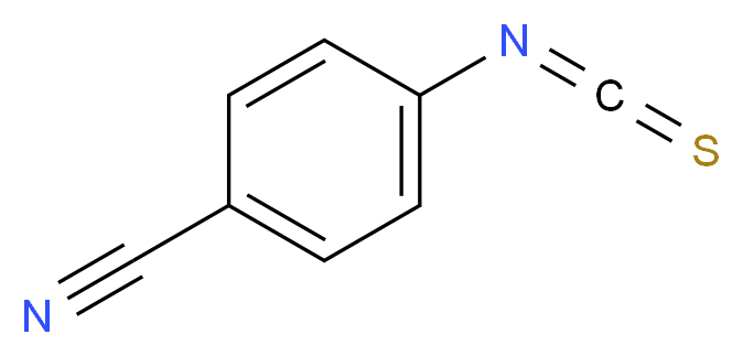 4-isothiocyanatobenzonitrile_分子结构_CAS_2719-32-6)