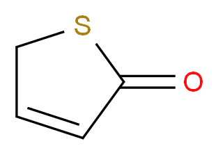 2,5-dihydrothiophen-2-one_分子结构_CAS_3354-32-3