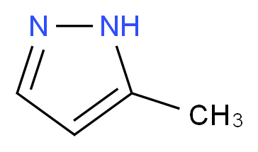 5-methyl-1H-pyrazole_分子结构_CAS_88054-14-2