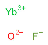 氧氟化镱_分子结构_CAS_15587-02-7)