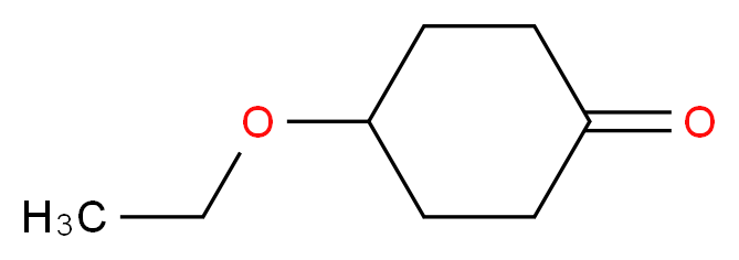 4-Ethoxycyclohexan-1-one 97%_分子结构_CAS_23510-92-1)