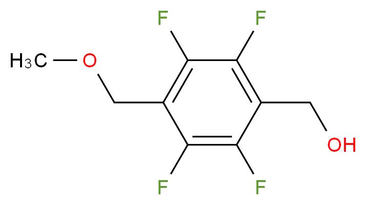 4-Methoxymethyl-2,3,5,6-tetrafluorobenzenemethanol_分子结构_CAS_83282-91-1)