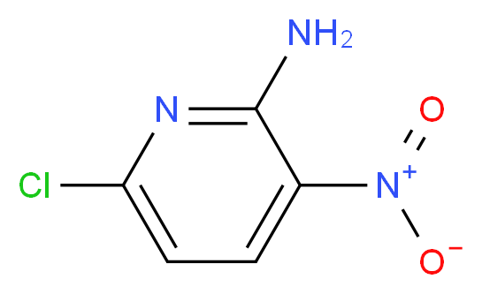 2-氨基-3-硝基-6-氯吡啶_分子结构_CAS_27048-04-0)