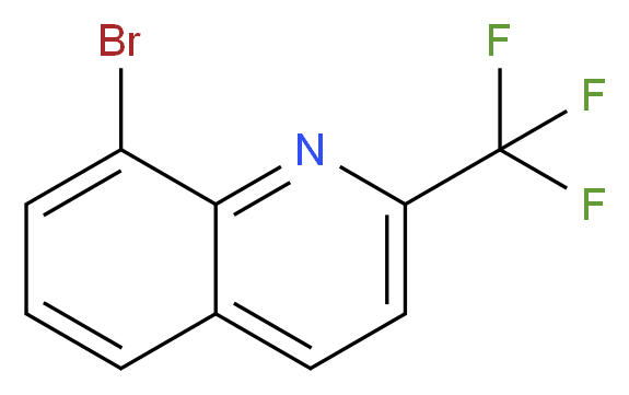 8-Bromo-2-(trifluoromethyl)quinoline_分子结构_CAS_176722-63-7)