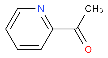 2-ACETYLPYRIDINE_分子结构_CAS_1122-62-9)