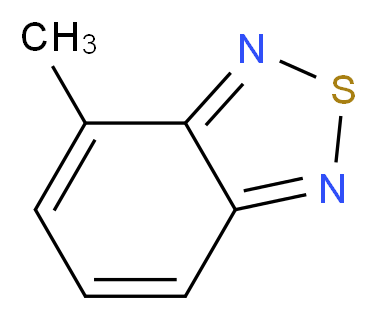 4-methyl-2,1,3-benzothiadiazole_分子结构_CAS_1457-92-7