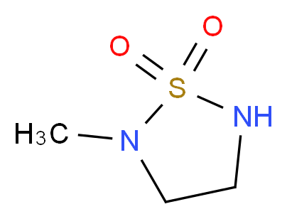 2-Methyl-1,2,5-thiadiazolidine 1,1-dioxide_分子结构_CAS_67104-97-6)