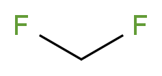 difluoromethane_分子结构_CAS_75-10-5