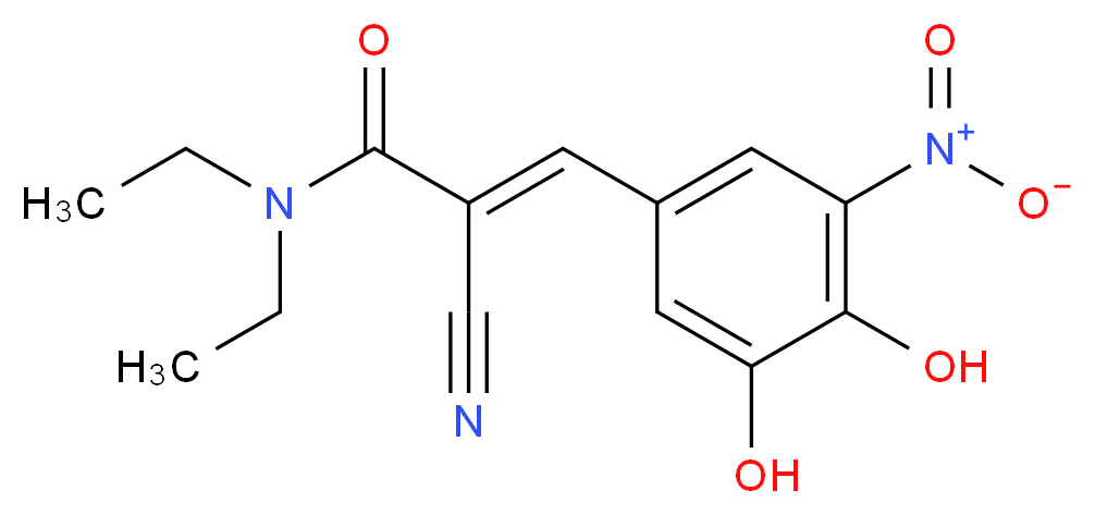 Entacapone_分子结构_CAS_130929-57-6)