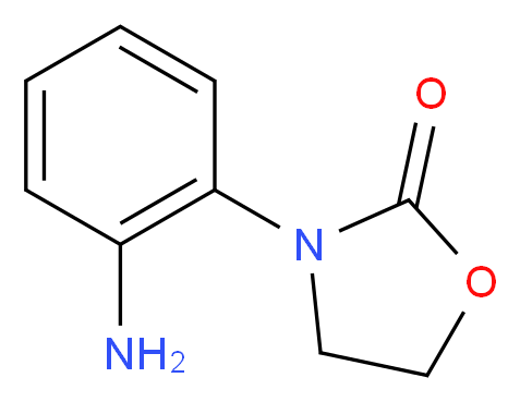 3-(2-Aminophenyl)-1,3-oxazolidin-2-one_分子结构_CAS_936940-54-4)