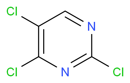 2,4,5-三氯嘧啶_分子结构_CAS_5750-76-5)