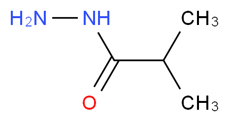 Isobutyric acid hydrazide_分子结构_CAS_3619-17-8)