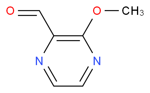 3-methoxypyrazine-2-carbaldehyde_分子结构_CAS_63874-90-8