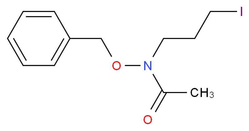 N-(3-Iodopropyl)-N-(benzyloxy)acetamide_分子结构_CAS_1003599-67-4)