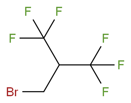 2-(Bromomethyl)-1,1,1,3,3,3-hexafluoro-propane_分子结构_CAS_382-14-9)