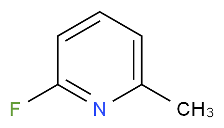 2-Fluoro-6-methylpyridine_分子结构_CAS_407-22-7)