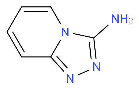[1,2,4]triazolo[4,3-a]pyridin-3-amine_分子结构_CAS_767-62-4