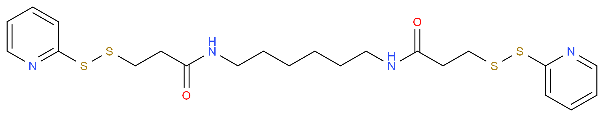 1,6-Hexane-bis-[3-(2-pyridyldithio)propionamide]_分子结构_CAS_359435-46-4)