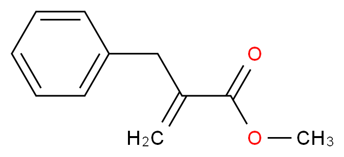 methyl 2-benzylprop-2-enoate_分子结构_CAS_3070-71-1
