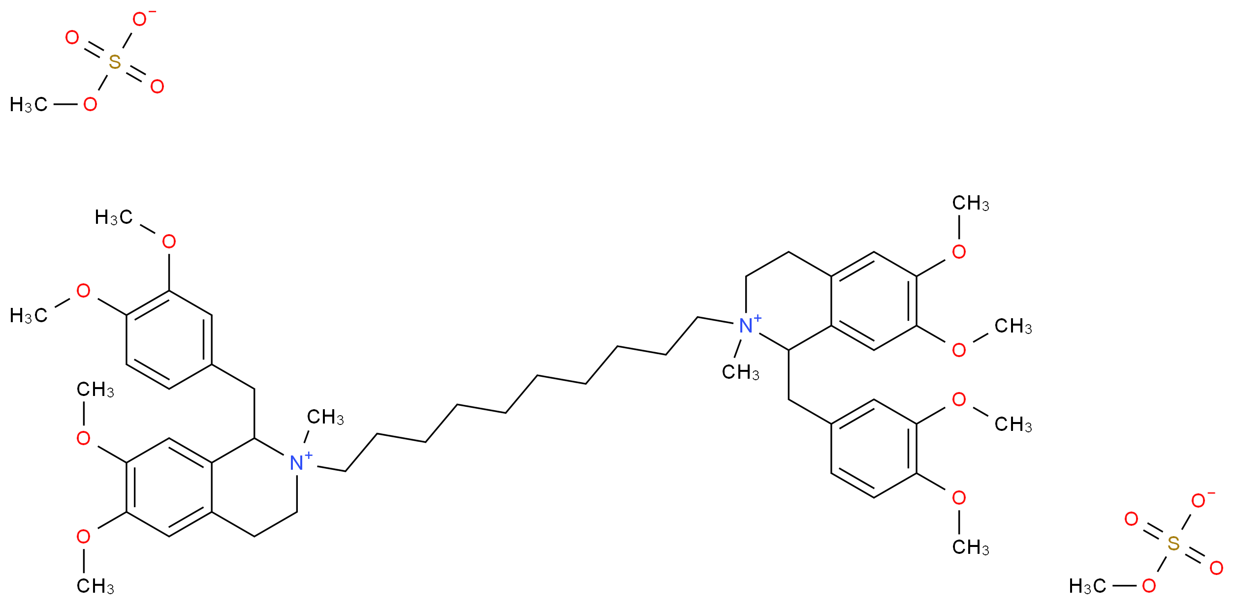 Laudexium metilsulfate_分子结构_CAS_3253-60-9)