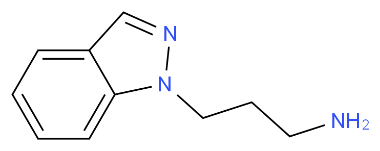 3-(1H-Indazol-1-yl)propan-1-amine_分子结构_CAS_933744-08-2)