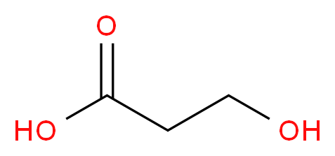 3-Hydroxypropionic acid_分子结构_CAS_503-66-2)