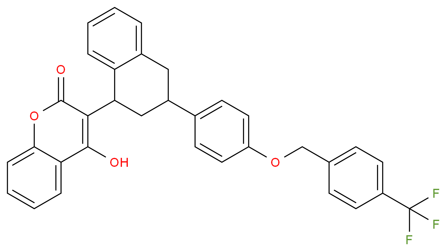 Flocoumafen_分子结构_CAS_90035-08-8)