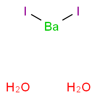 碘化钡 二水合物_分子结构_CAS_7787-33-9)
